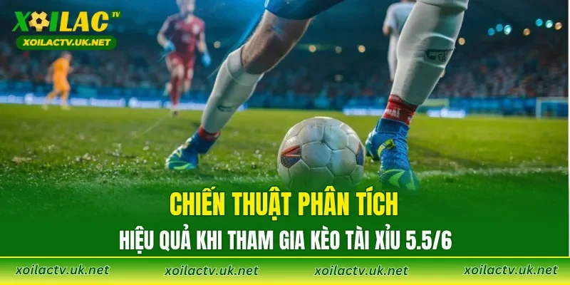 Chiến thuật phân tích hiệu quả khi tham gia kèo Tài Xỉu 5.5/6