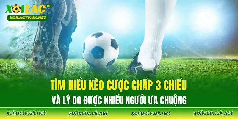 Tìm hiểu Kèo Cược chấp 3 Chiều và lý do được nhiều người ưa chuộng