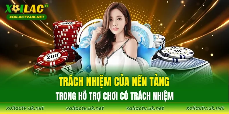 Trách nhiệm của nền tảng trong hỗ trợ chơi có trách nhiệm